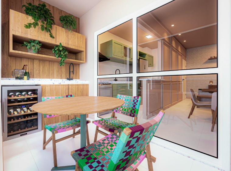 varanda gourmet - Solare Residence